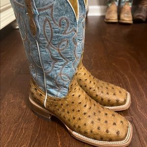 Cavenders x Old Gringo Ostrich Print Boots